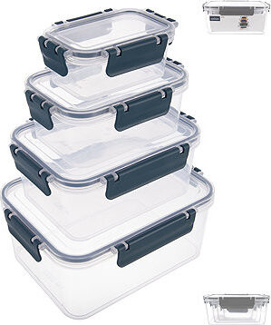 ORION Dóza Clara obdélník 4 ks mix UH