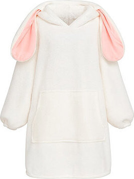 Gordon Televizní mikina s kapucí, králík, bílá