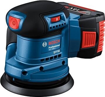 BOSCH Professional Excentrická brúska AKU GEX 0.601.3A5.021 (1× 4 Ah)