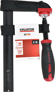 KREATOR Stolárska svorka 80 × 150 mm High Quality KRTH40201