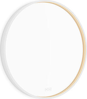 Nimco LED zrkadlo 60 cm okrúhle biele – dotykové s nastavením jasu a farby ZPB-31000RVX-05