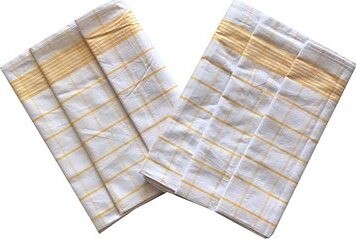 Svitap sleepwell Utierka Negatív Egyptská bavlna 50 × 70 cm biela/žltá 3 ks