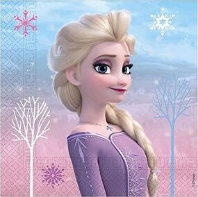 GoDan Papierové obrúsky FROZEN – Ľadové kráľovstvo 2, 20 ks