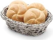 HENDI košík na pečivo oválny sivý 426616