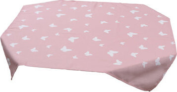 TEXTILOMANIE Ubrus MOTÝL 90 × 90 cm, růžový