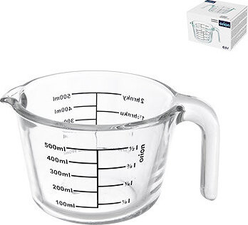ORION Odměrka s potiskem 0,5 l borosil. sklo