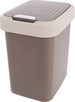 ORION Swing Odpadkový kôš 12 l výklopný hnedý UH