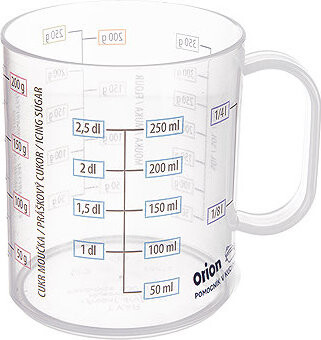 ORION Odměrka s potiskem 0,25 l UH
