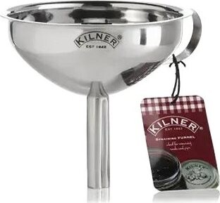 KILNER Nerezový lievik so sitkom 13 × 11,5 cm