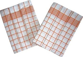 Svitap sleepwell Utierka Negatív Egyptská bavlna 50 × 70 cm biela/oranžová 3 ks