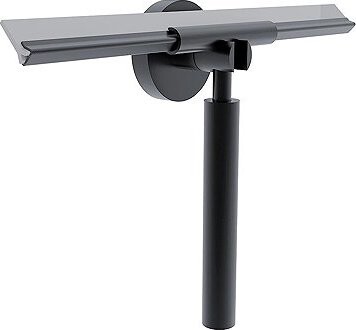 Nimco Sprchová stierka na sklo do kúpeľne čierna matná – kov nehrdzavejúca oceľ Unix UNC-13012-90