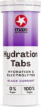 MaxiNutrition Hydratačné tablety s príchuťou čiernych ríbezlí 40 g