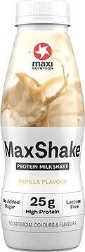 MaxiNutrition MaxShake Proteínový nápoj s vanilkovou príchuťou 330 ml