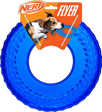 Nerf Dog Lietajúci tanier z priehľadnej gumy 25 cm