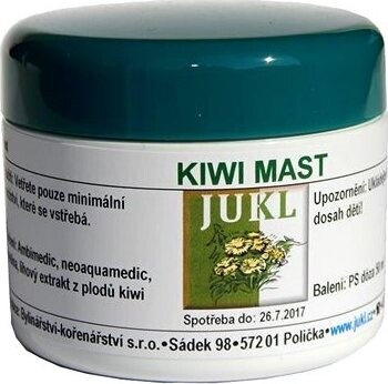 Jukl Kiwi mast - jizvy, uzliny, bouličky 50 ml