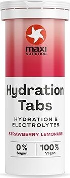 MaxiNutrition Hydratačné tablety s príchuťou jahodovej limonády 40 g