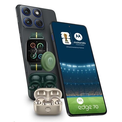 Motorola Edge 70 12GB/512GB PANTONE Gadget Grey (Sivý) MEGA BUNDLE - SK distribúcia