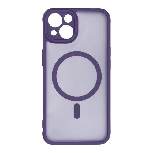 FULL MATTE MAG COVER case compatible with MagSafe for IPHONE 13 purple