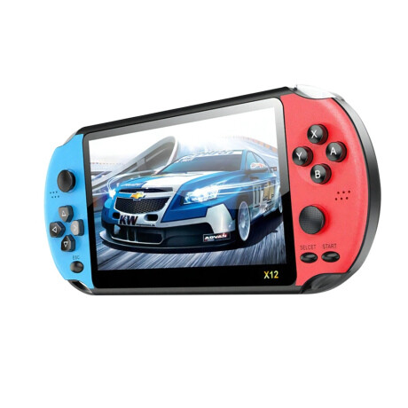 Eveon X12 prenosná herná konzola, červená / modrá