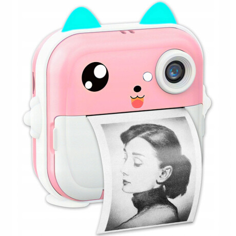 MG Q7 Cat detský instantný fotoaparát, ružový