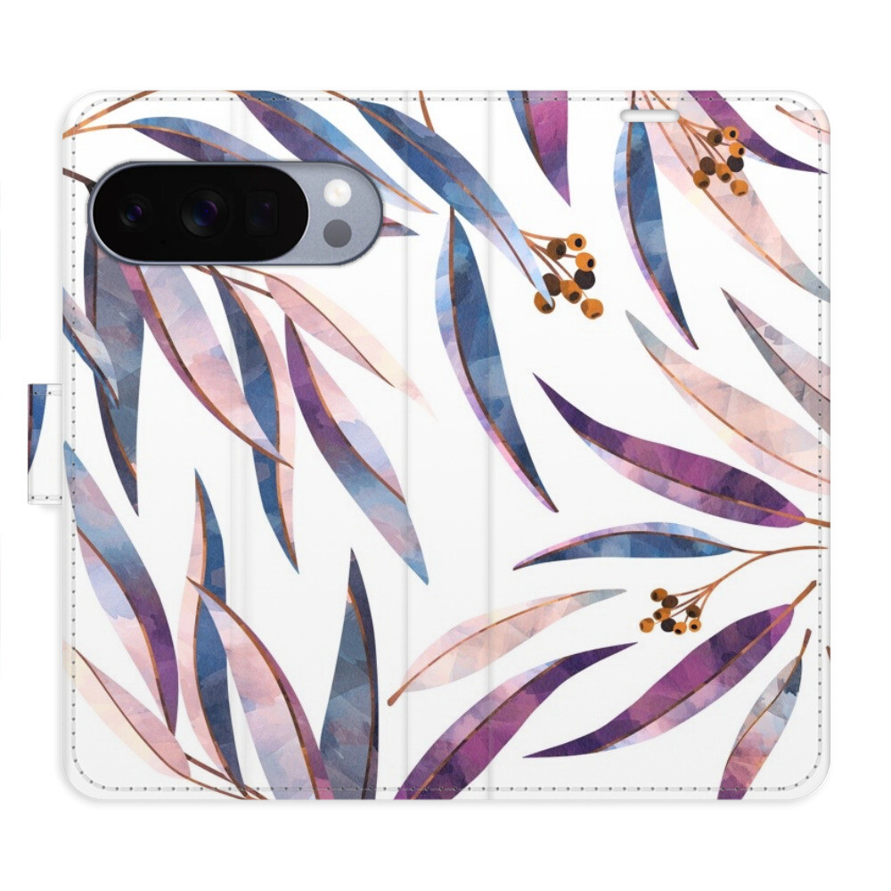 Flipové puzdro iSaprio - Ornamental Leaves - Google Pixel 10 / 10 Pro