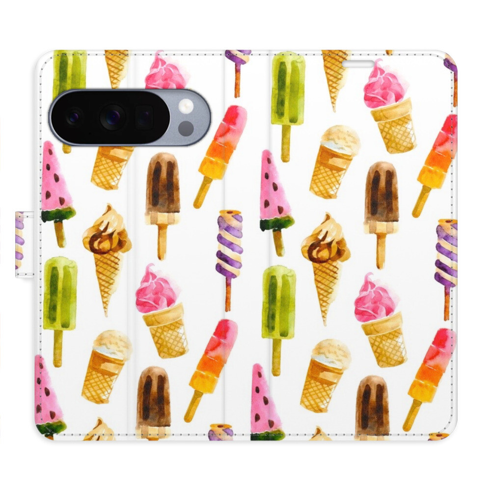 Flipové puzdro iSaprio - Ice Cream Pattern - Google Pixel 10 / 10 Pro
