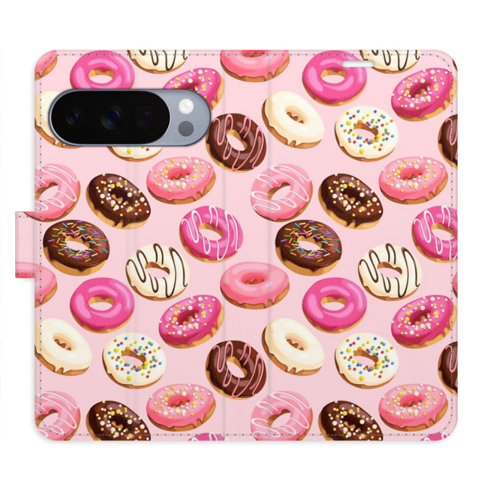 Flipové puzdro iSaprio - Donuts Pattern 03 - Google Pixel 10 / 10 Pro