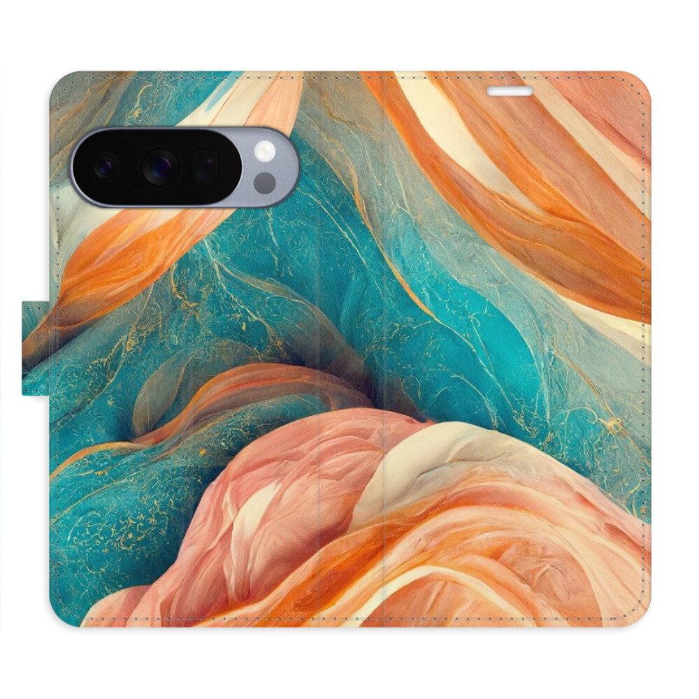 Flipové puzdro iSaprio - Blue and Orange - Google Pixel 10 / 10 Pro