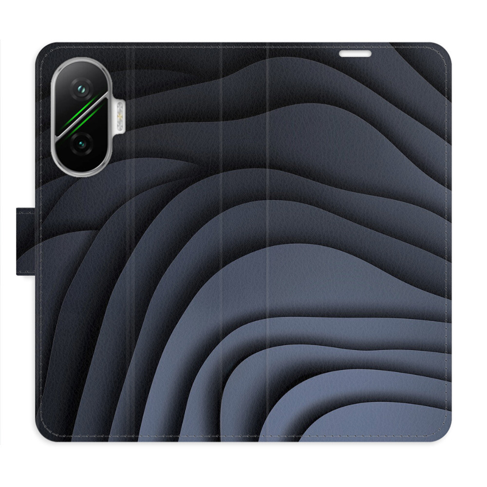 Flipové puzdro iSaprio - Dark Waves - Poco F7