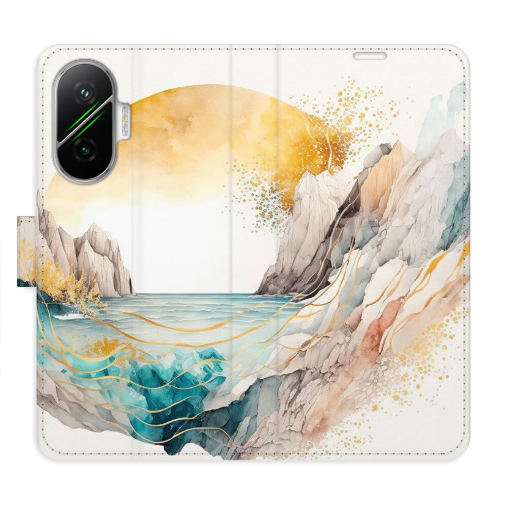 Flipové puzdro iSaprio - Winter in the Mountains - Poco F7