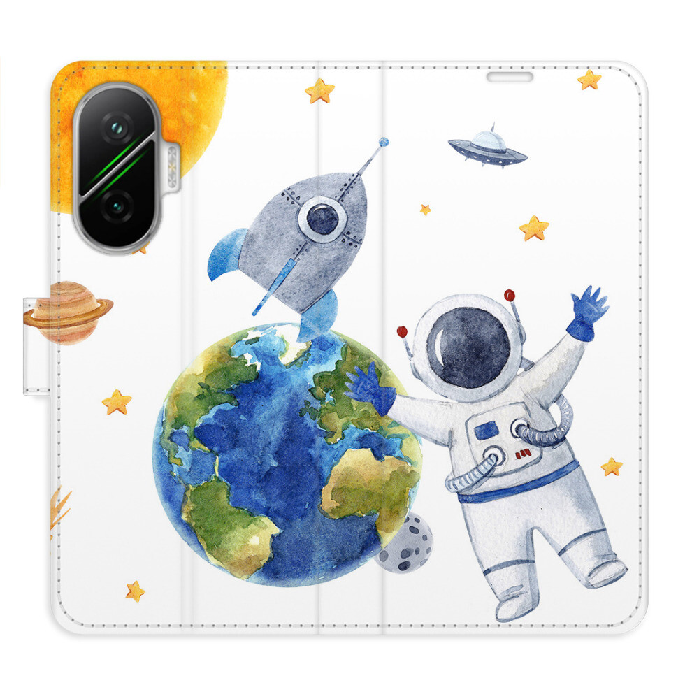 Flipové puzdro iSaprio - Space 06 - Poco F7