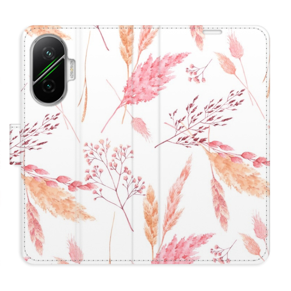 Flipové puzdro iSaprio - Ornamental Flowers - Poco F7