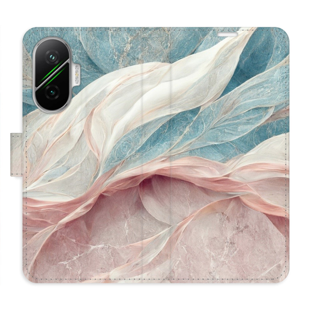 Flipové puzdro iSaprio - Old Leaves 03 - Poco F7