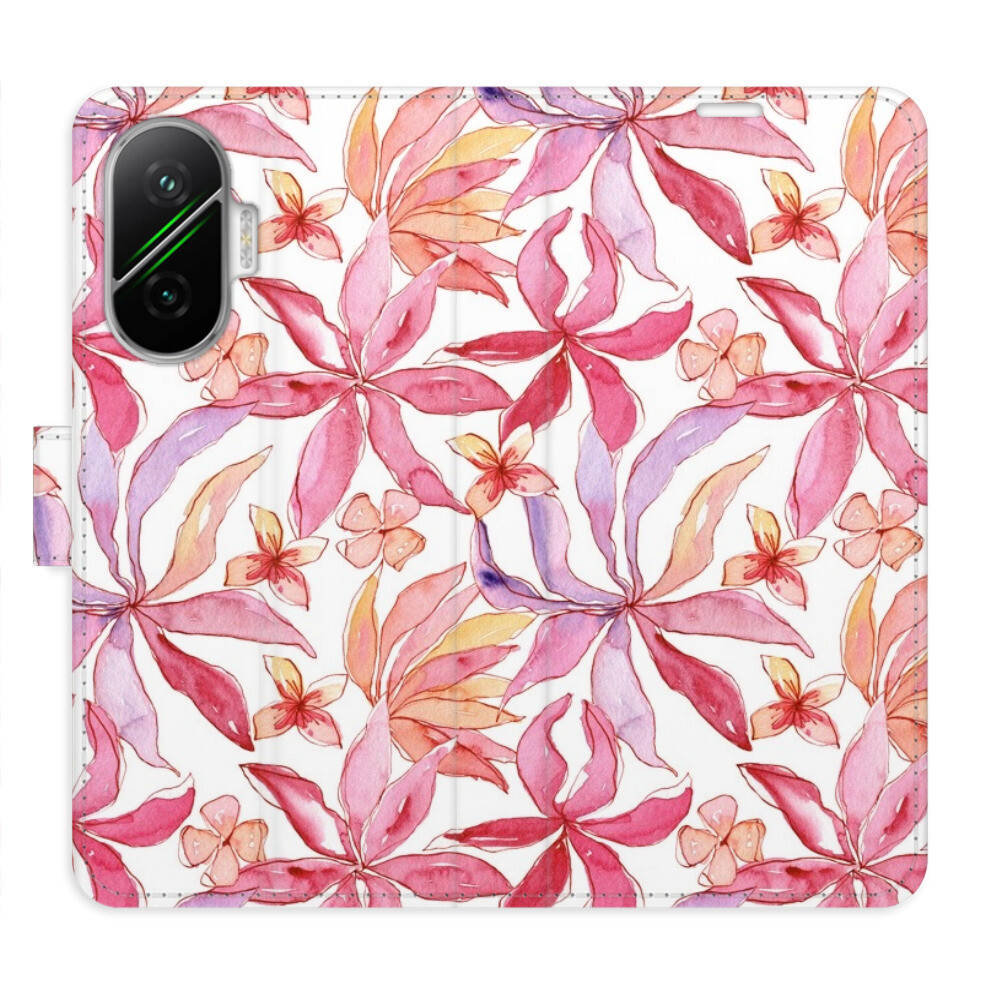 Flipové puzdro iSaprio - Flower Pattern 10 - Poco F7
