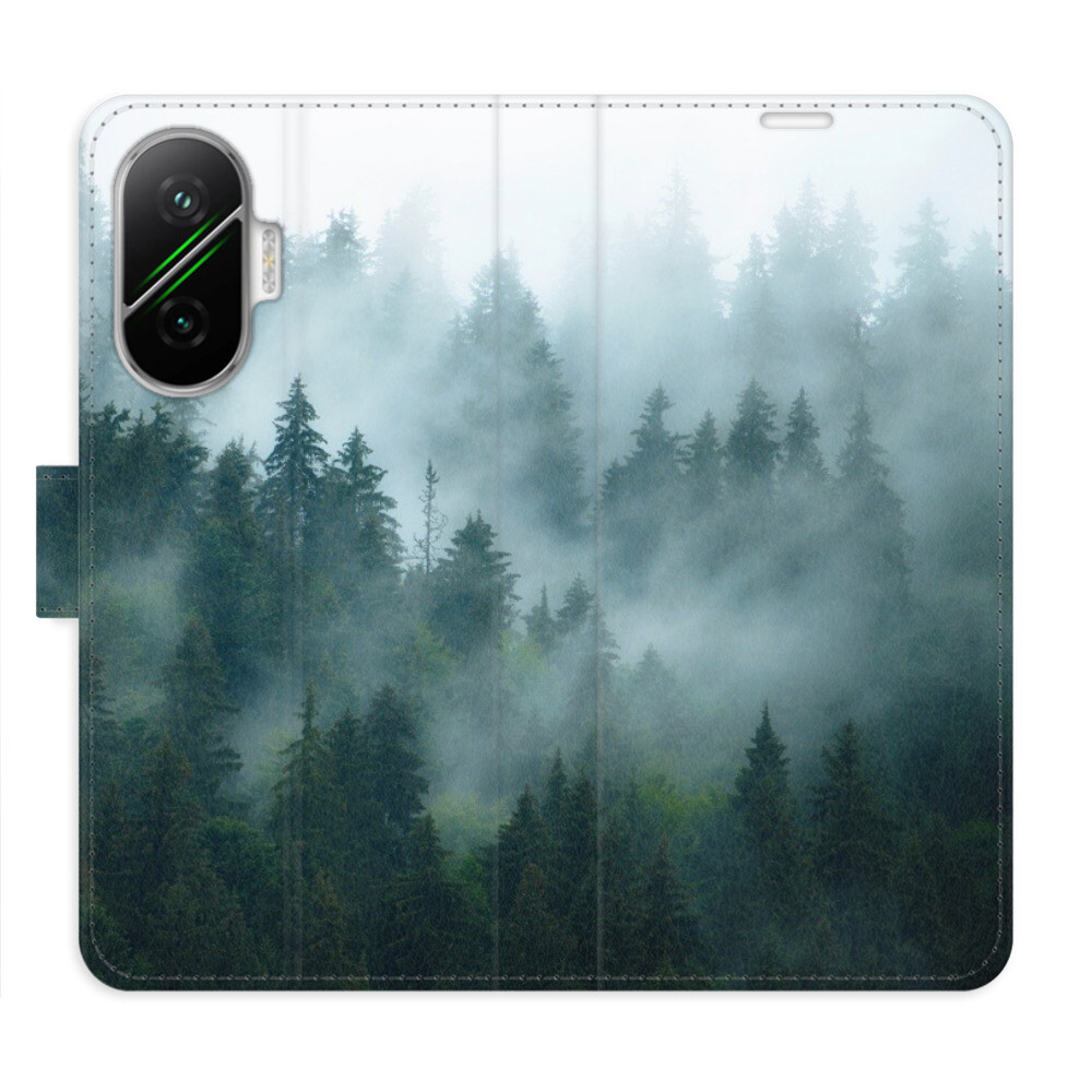 Flipové puzdro iSaprio - Dark Forest - Poco F7