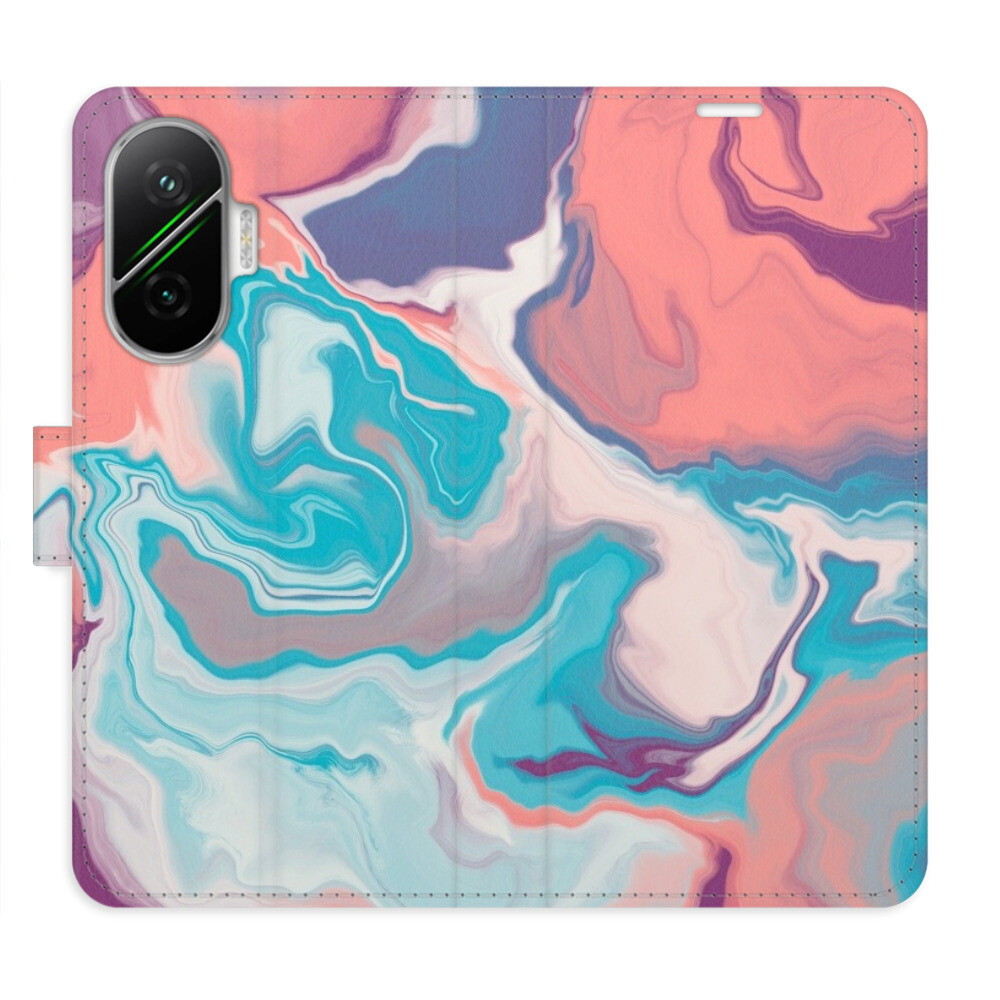 Flipové puzdro iSaprio - Abstract Paint 06 - Poco F7