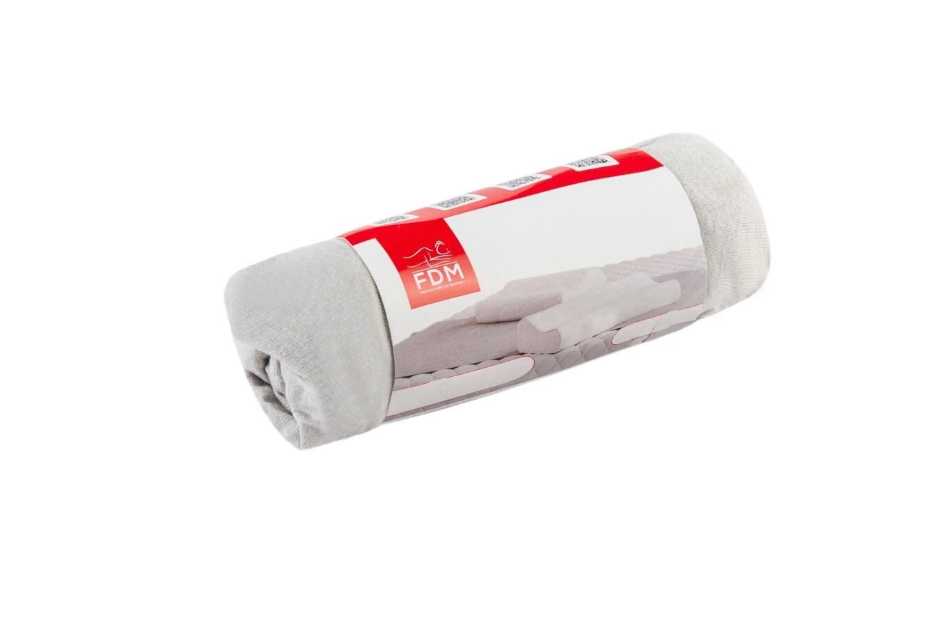 Bavlněný povlak na ergonomický polštář Universal světle šedý