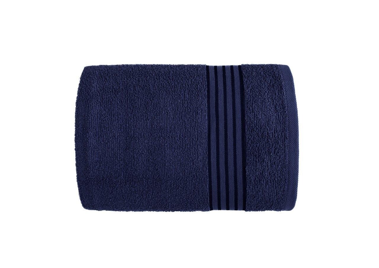 Bavlněný ručník Rado 50x90 cm tmavě modrý