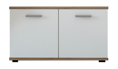 Botník Santo 80 cm dub Wotan/bílý