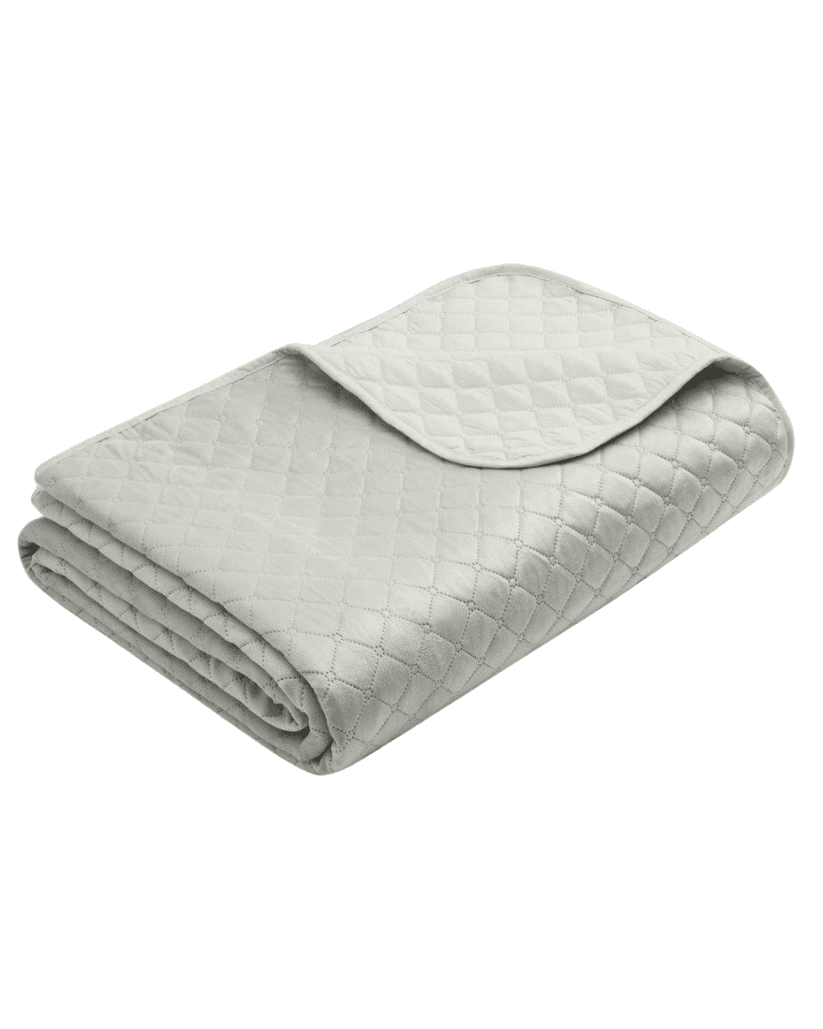 Oboustranný prošívaný přehoz Beddo 006 220x240 cm světle šedý