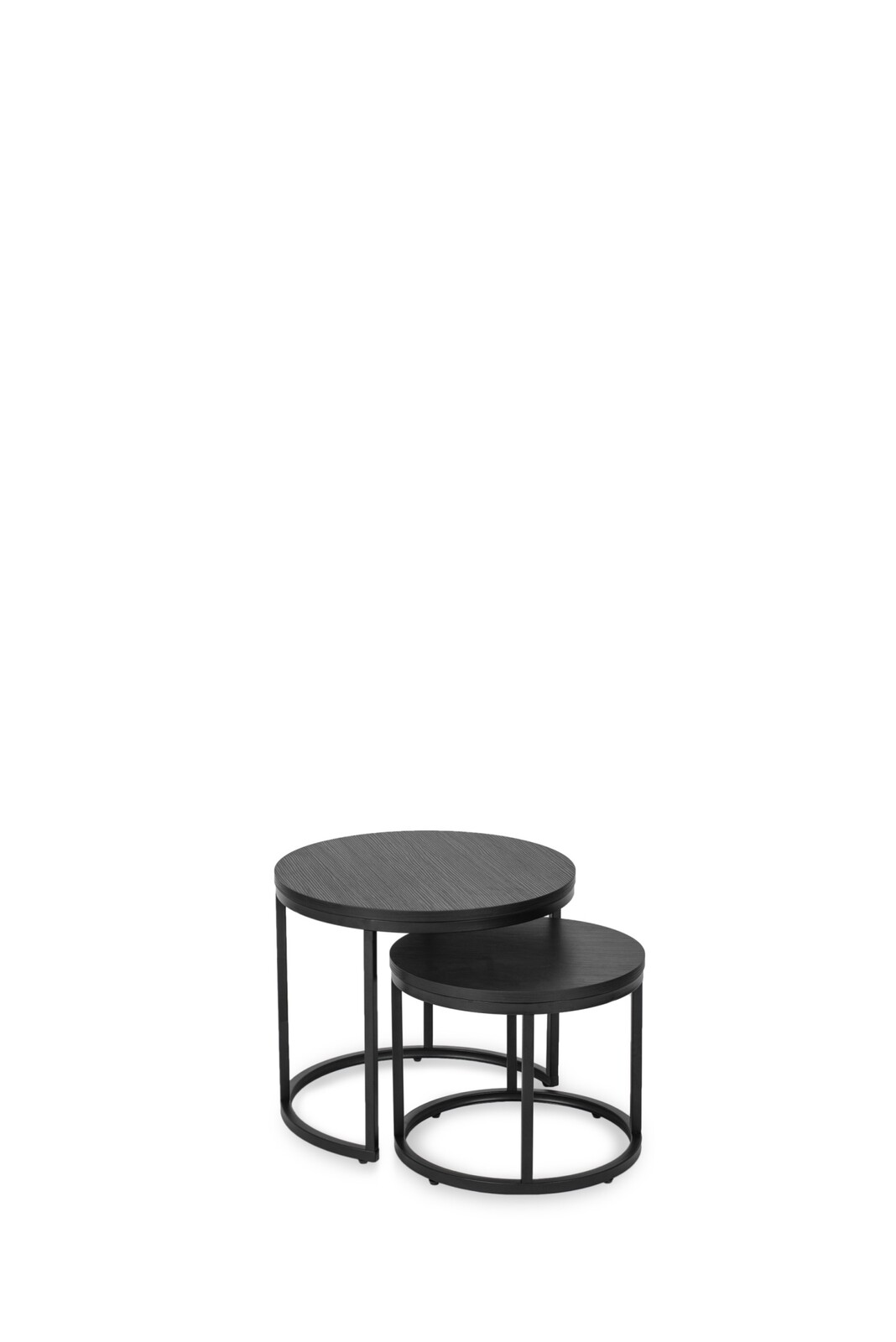 Sada 2 ks konferenčních stolků Manu černá