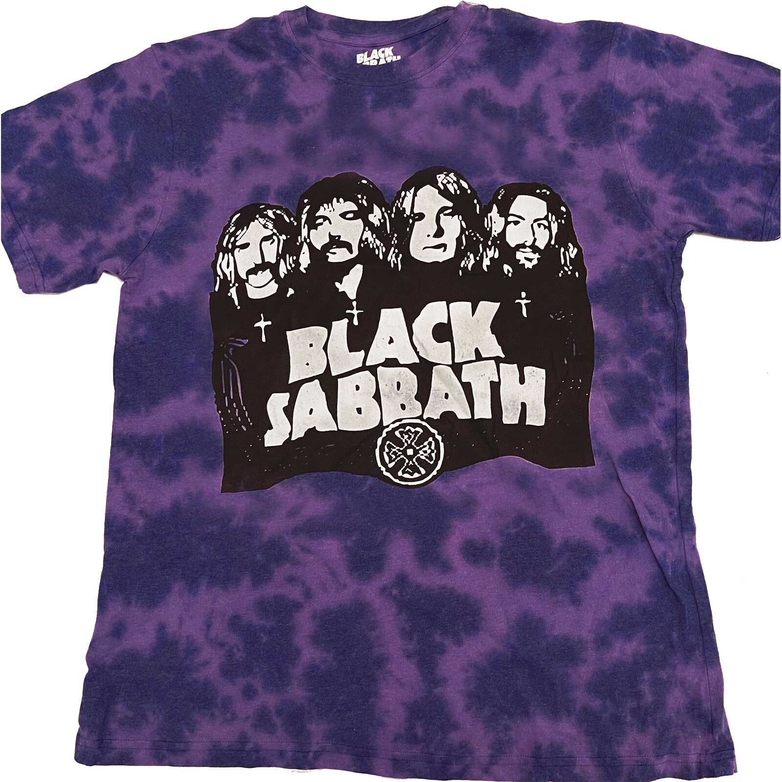 Black Sabbath tričko Band & Logo Fialová 5 – 6 rokov