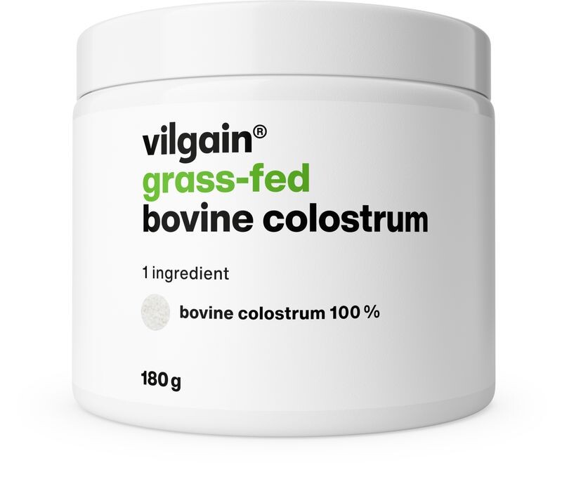 Vilgain Grass-Fed Hovädzie kolostrum – 180 g