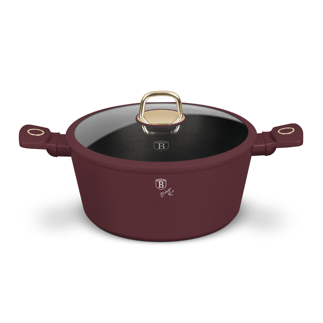 BERLINGER HAUS - Hrniec a sklenená pokrievka 28cm Leonardo