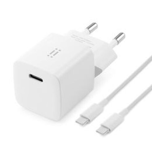 Aiino Mav 20W GaN USB-C wall charger + USB-CUSB-C cable AIWCH20WBC2