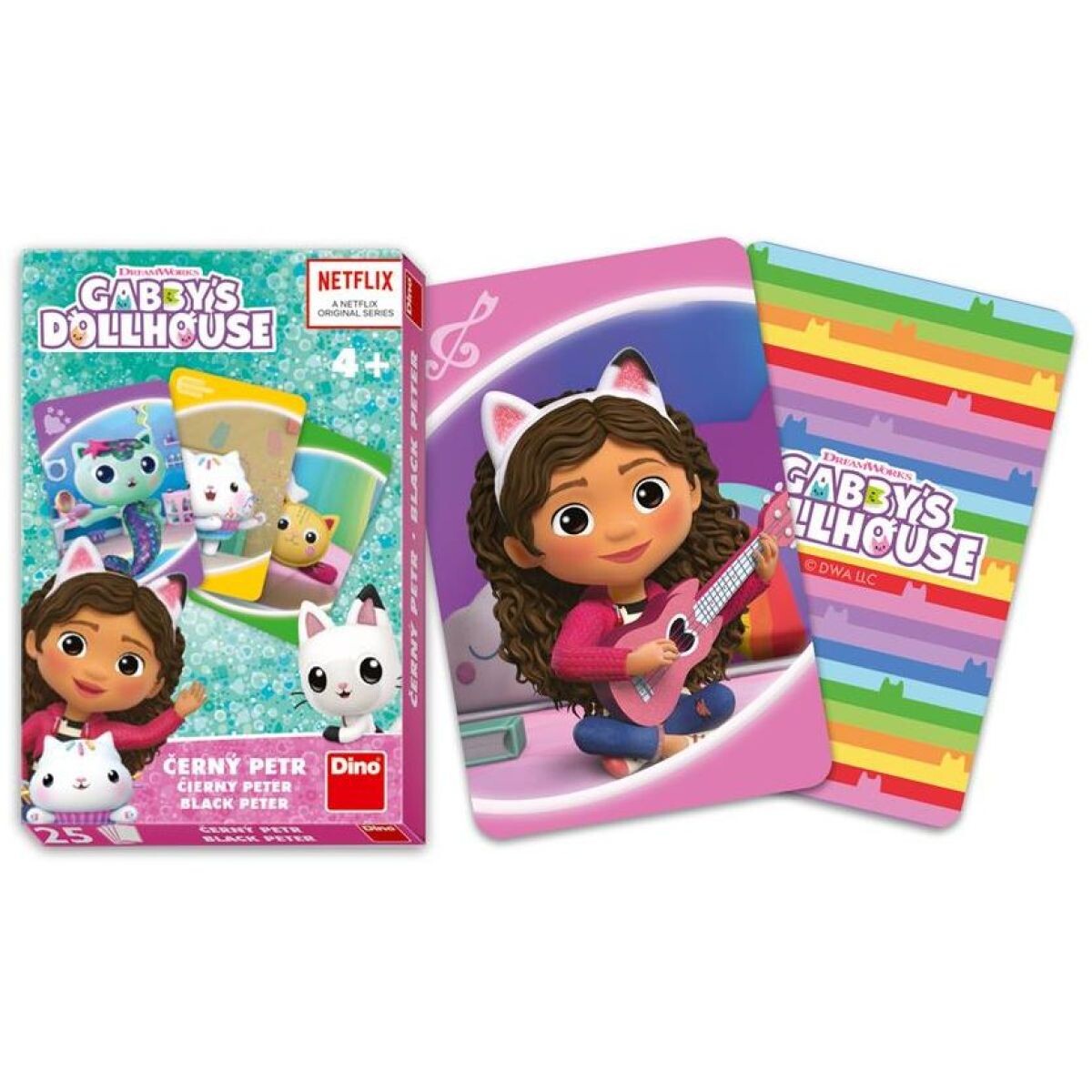 Dino Toys Hracie karty Čierny Peter: Gabi Dino
