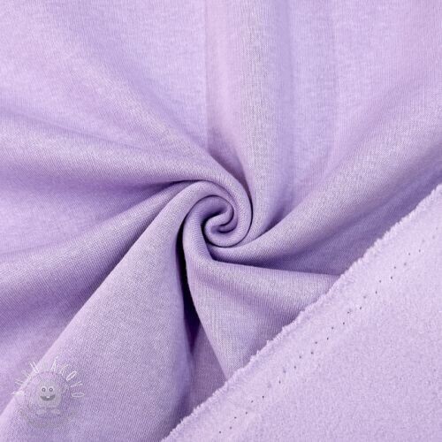 Teplákovina počesaná lilac