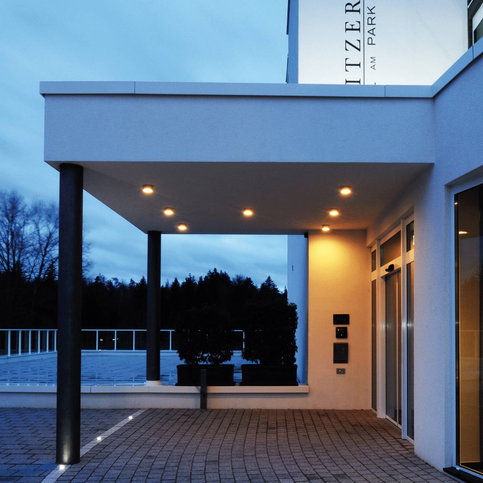 Stropné svietidlo Mob Round, hliník, tmavošedá, GX53, IP54