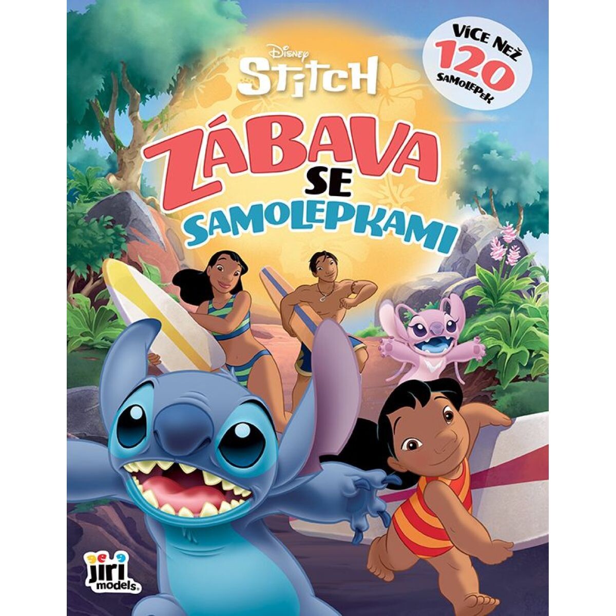 JIRI MODELS Zábava so samolepkami Lilo & Stitch