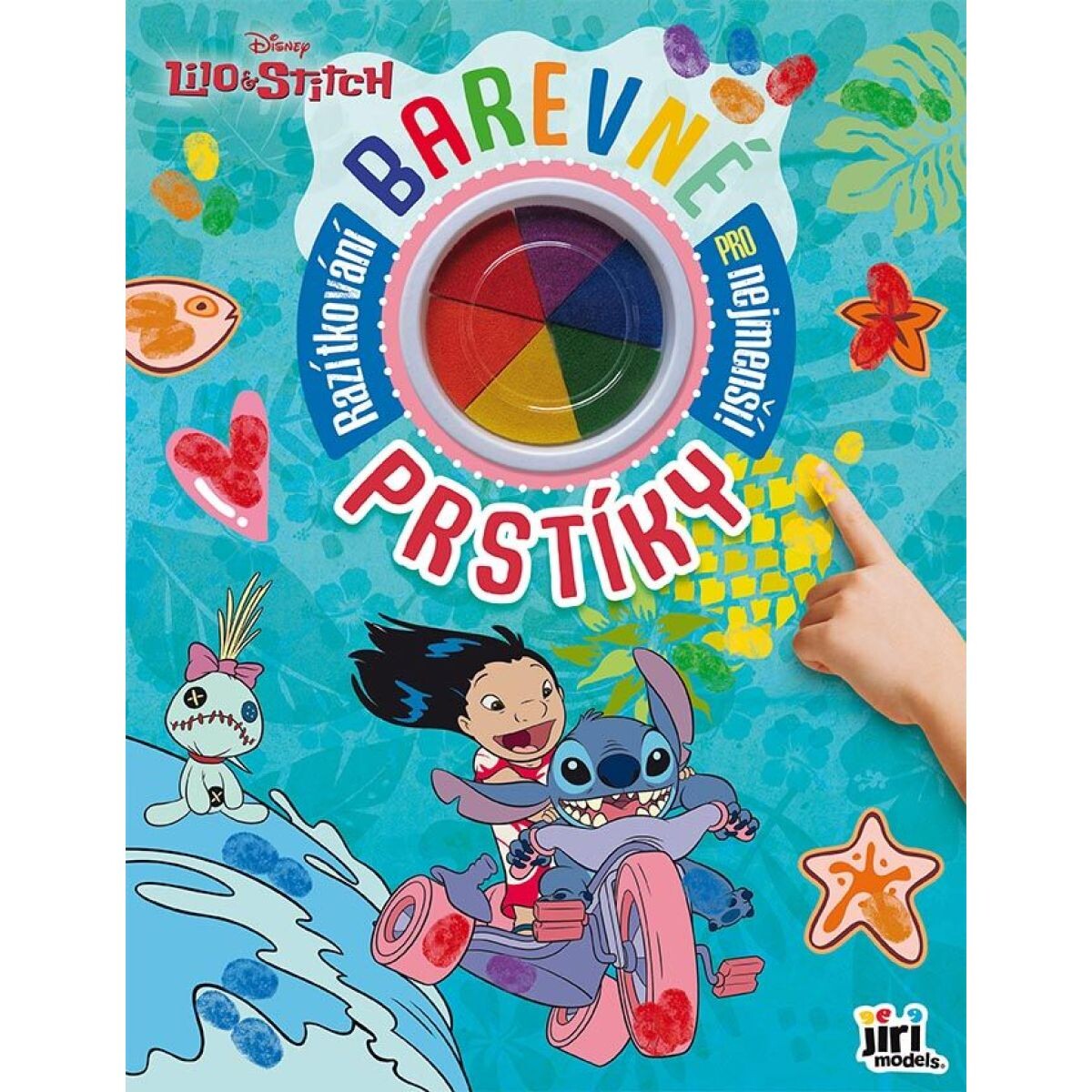 JIRI MODELS a.s. Farebné prstíky Lilo & Stitch